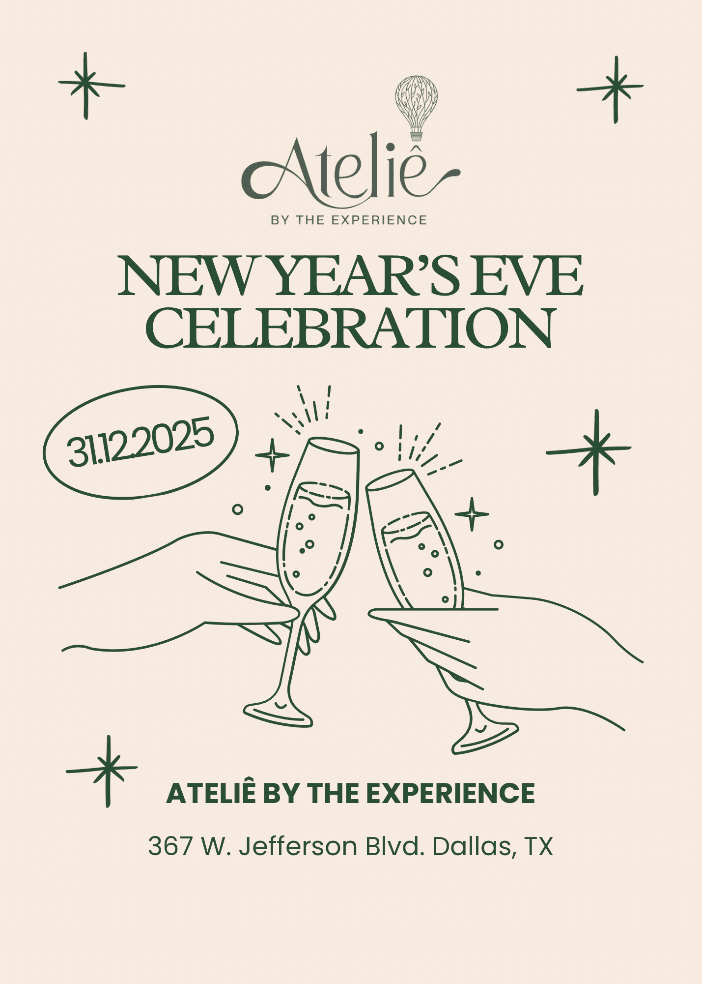 NYE at Atelie