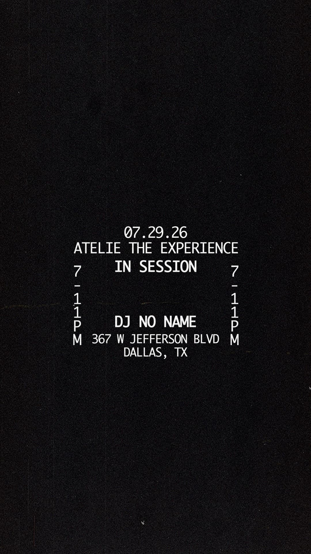 IN SESSION