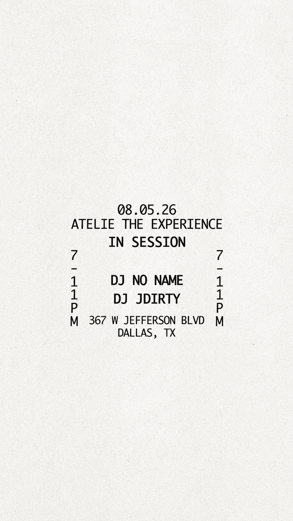 IN SESSION